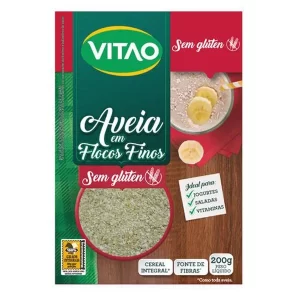 Aveia Flocos Finos Sg Vitao 200G