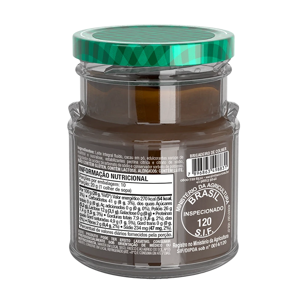 Brigadeiro Zero 200G Vitao - Imagem 2