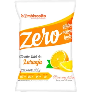 Biscoito Diet Laranja Zero Gluten E Lactose - BOMBISCOITO