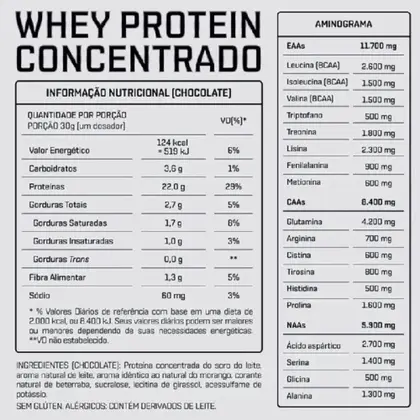Whey Protein Concentrado Morango 900G - Dux - Imagem 3