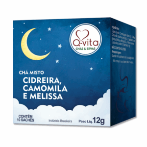 Cha Cidreira Camomila E Melissa 12G Qv
