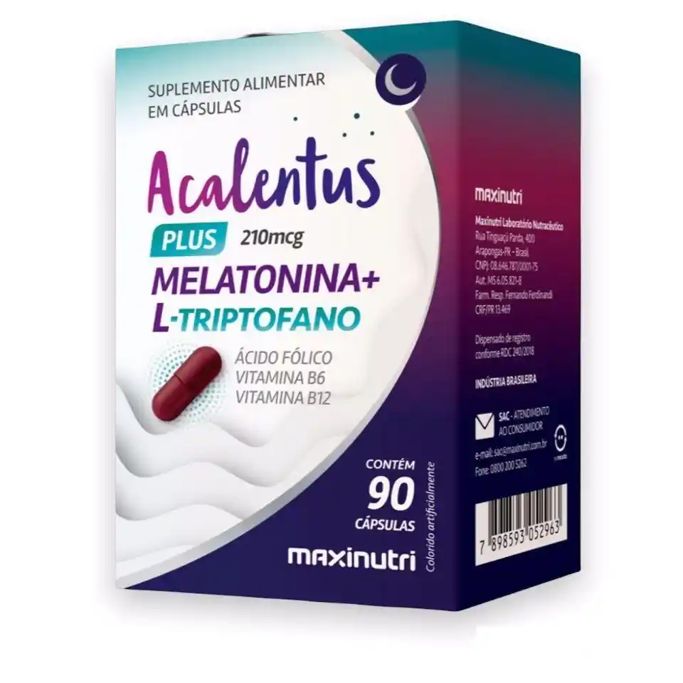 Acalentus Plus (Melatonina + L-Triptofa