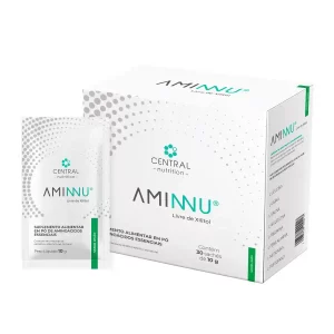 Aminnu Livre De Xilitol 10G Limao - Central Nutrition