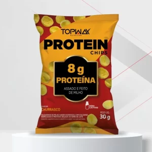 Chips Protein Churrasco 30G - Topway