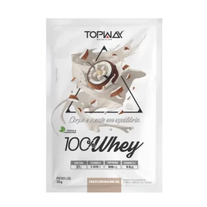 Whey Protein 100% 35G Coco Com Baunilha - Topway