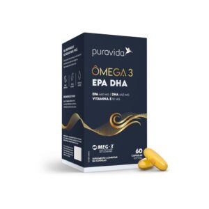 Ômega 3 Epa Dha - 60 Cápsulas - Pura Vida