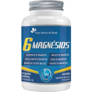 6 Magnesios 60 Caps