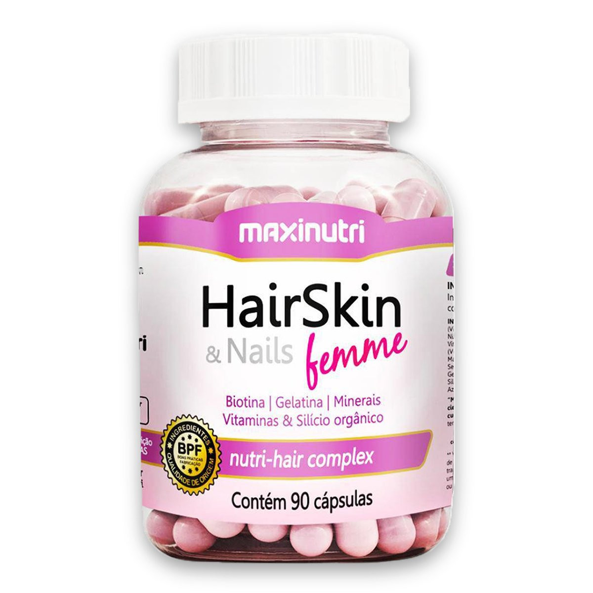 Hairskin Femme 90Caps - Maxinutri