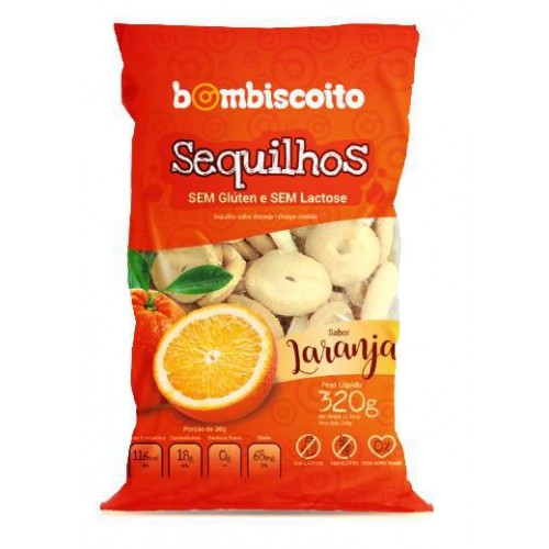Biscoito Sequilhos Laranja Zero Gluten