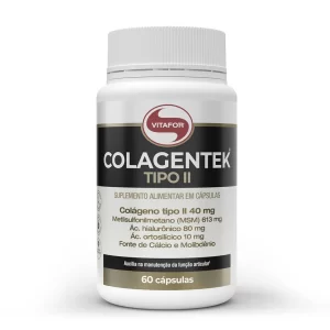 Colagentek Tipo Ii 790Mg 60 Caps - Vitafor