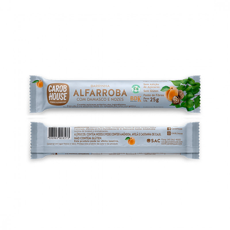 Alfarroba Damasco Nozes - Carob House  Un