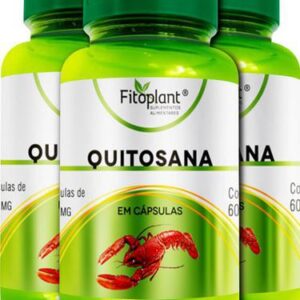 Quitosana 60 Cápsula - Fitoplant