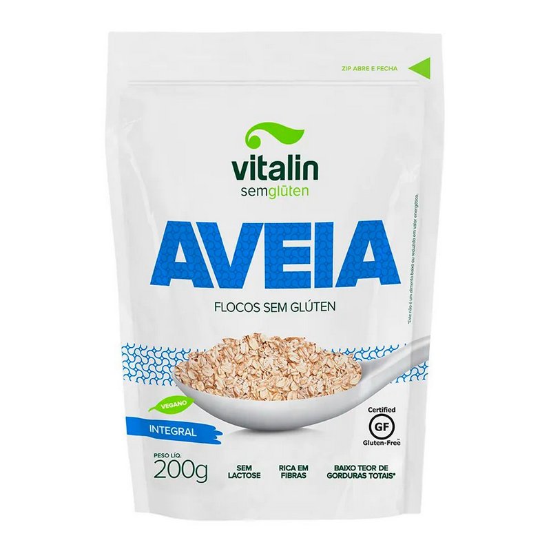 Aveia Flocos Grossos 200G Vitalin