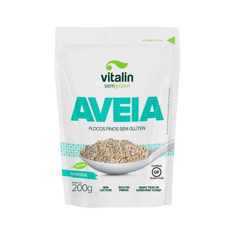 Aveia Flocos Finos Vitalin 200G
