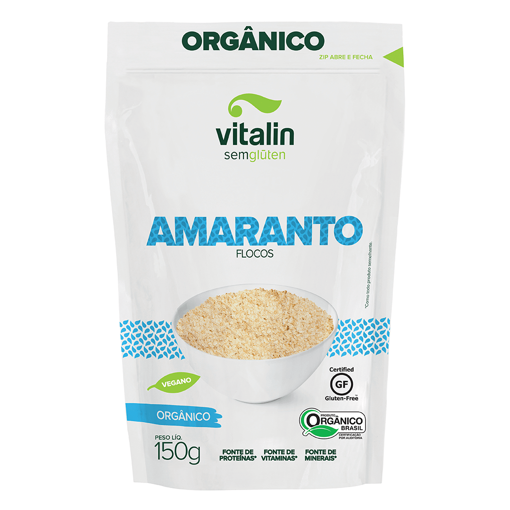 Amaranto Flocos Organico Vitalin Pc.C/1  Un