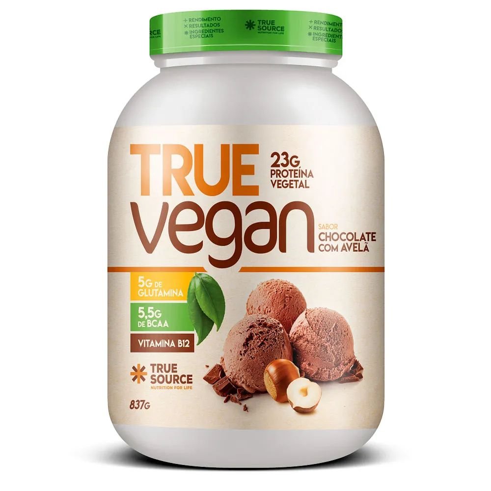 True Vegan Chocolate Com Avelã 837G