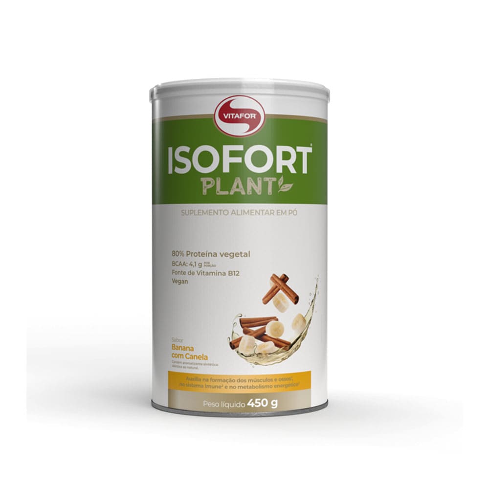 Isofort Plant 450G Banana C/ Canela (Life