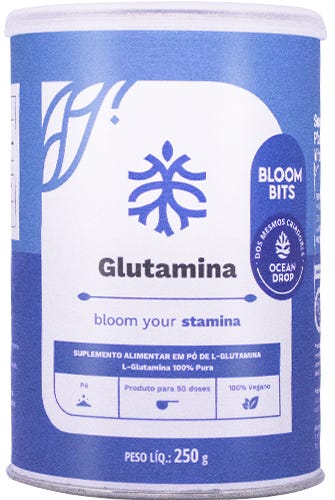 L-Glutamina 100% Pura - Ocean Drop