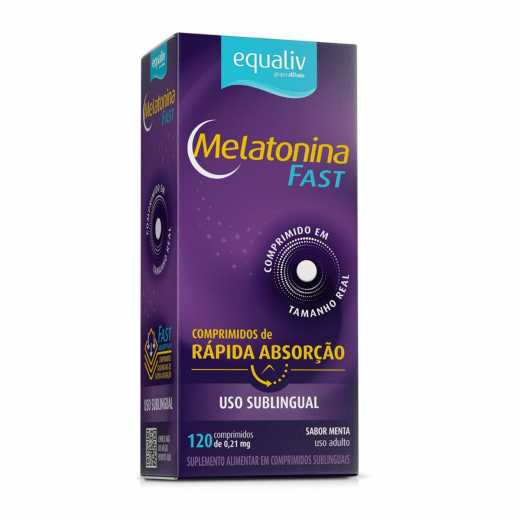 Melatonina 0,21 Mg 120 Cp - Equaliv