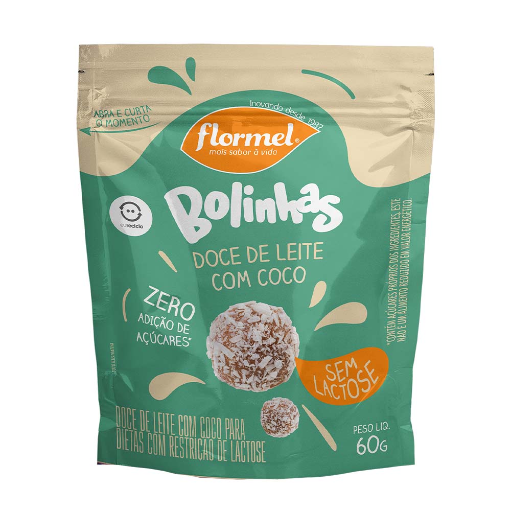 Bolinhas Doce De Leite S/Lactose Florme