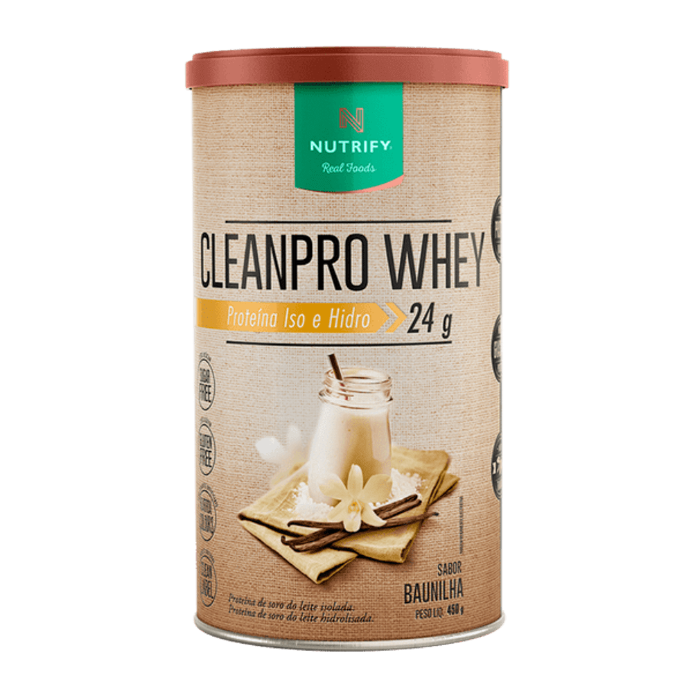 Nt Cleanpro Whey Baunilha 450G
