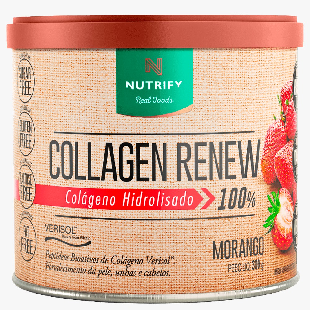 Nt Collagen Renew Morango 300G