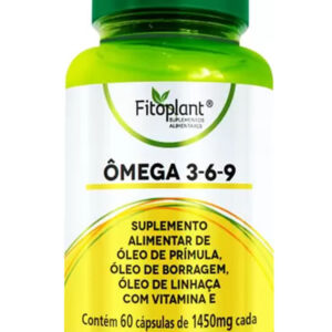 Ômega 3- 6 - 9 60 Cápsulas - Fitoplant