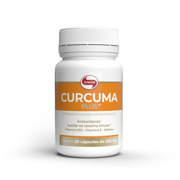 Curcuma Plus 500Mg 30 Caps - Vitafor