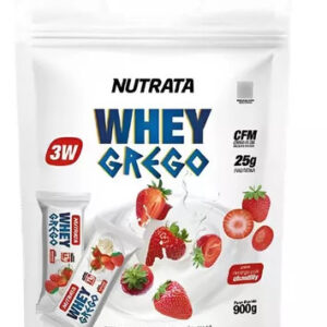 Whey Protein 3 W - Nutrata / 900 Gramas