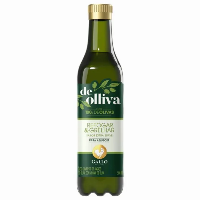 Óleo Deolliva Gallo 100% Oliva 500Ml - Gallo