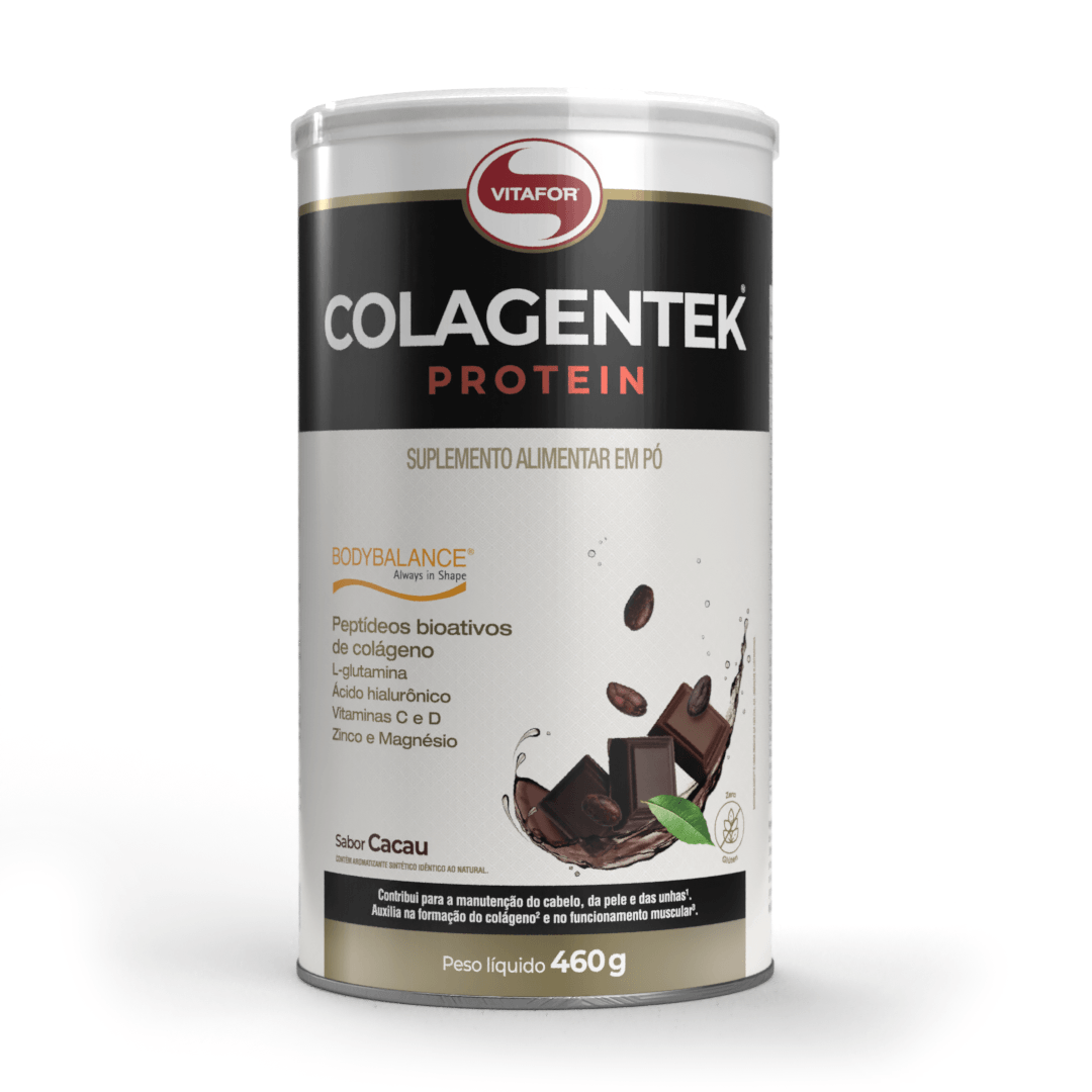 Colagentek Protein 460G Cacau - Vitafor