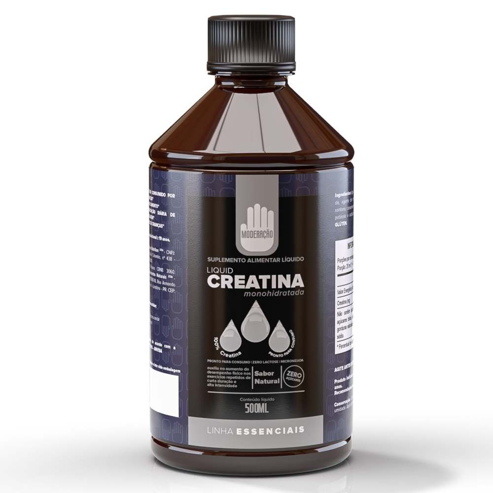 Creatina Natural 500Ml - Moderação