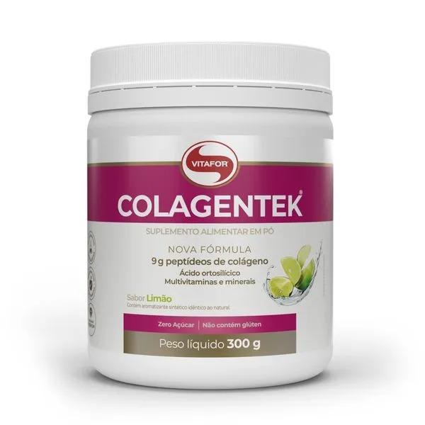 Colagentek Pote 300G Limao Vitafor