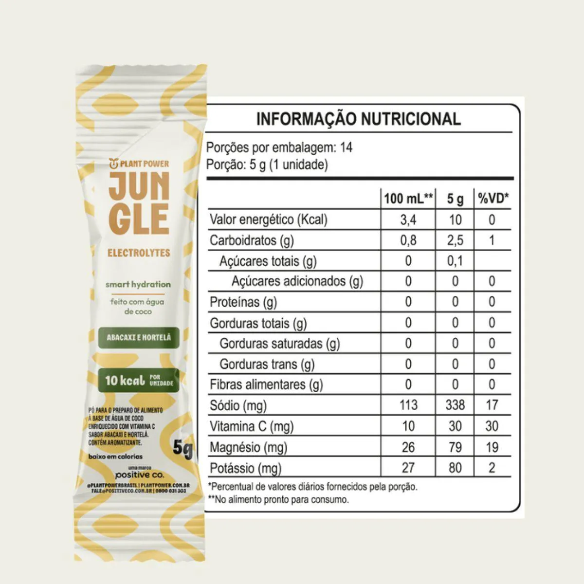 Jungle Abacaxi Com Hortela Low Carb 5G - Imagem 2