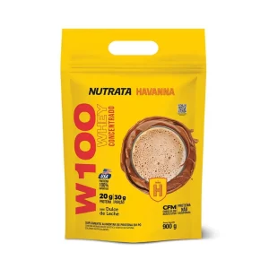 W100 Doce De Leite Havanna Refil 900Gr - Nutrata