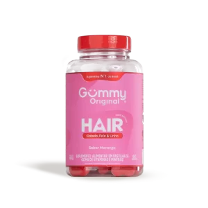 Gummy Hair Vitamin Morango 60 Gomas