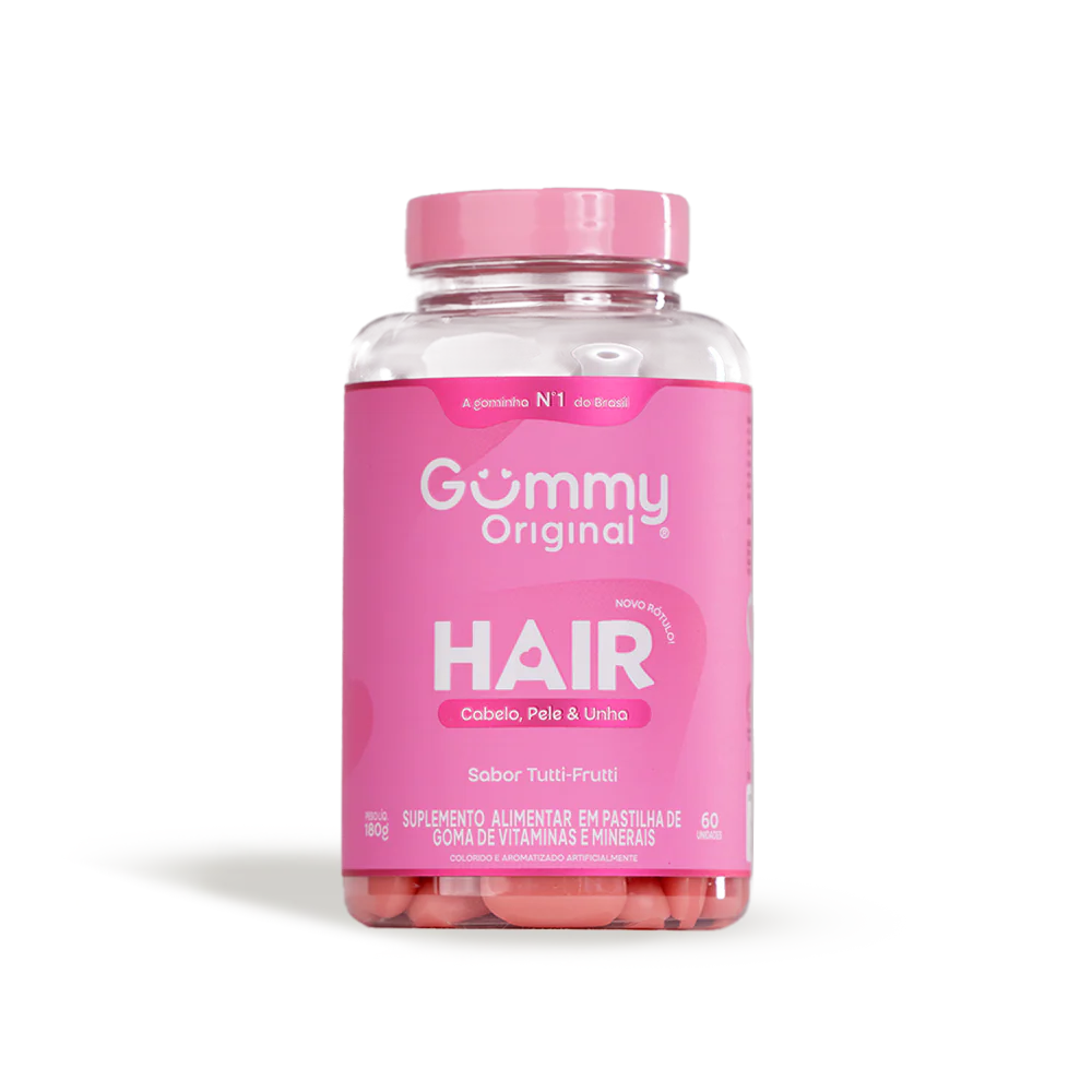 Gummy Hair Vitamin Tutti-Frutti 60 Gomas Un