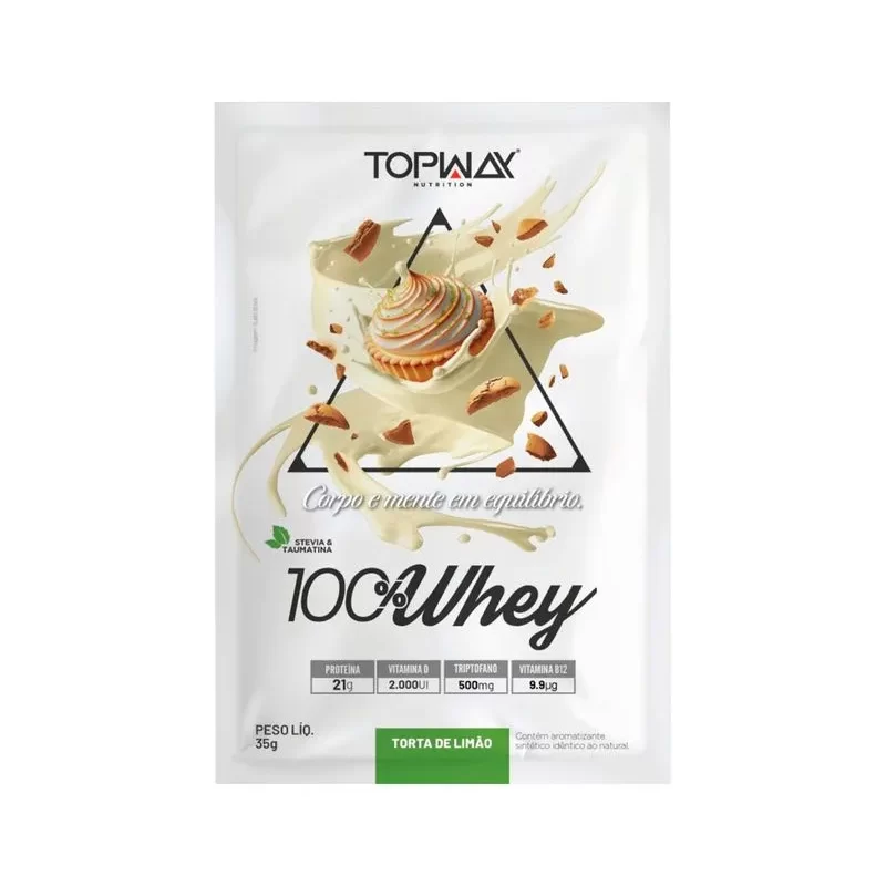 Whey Protein 100% 35G Torta De Limao - Topway