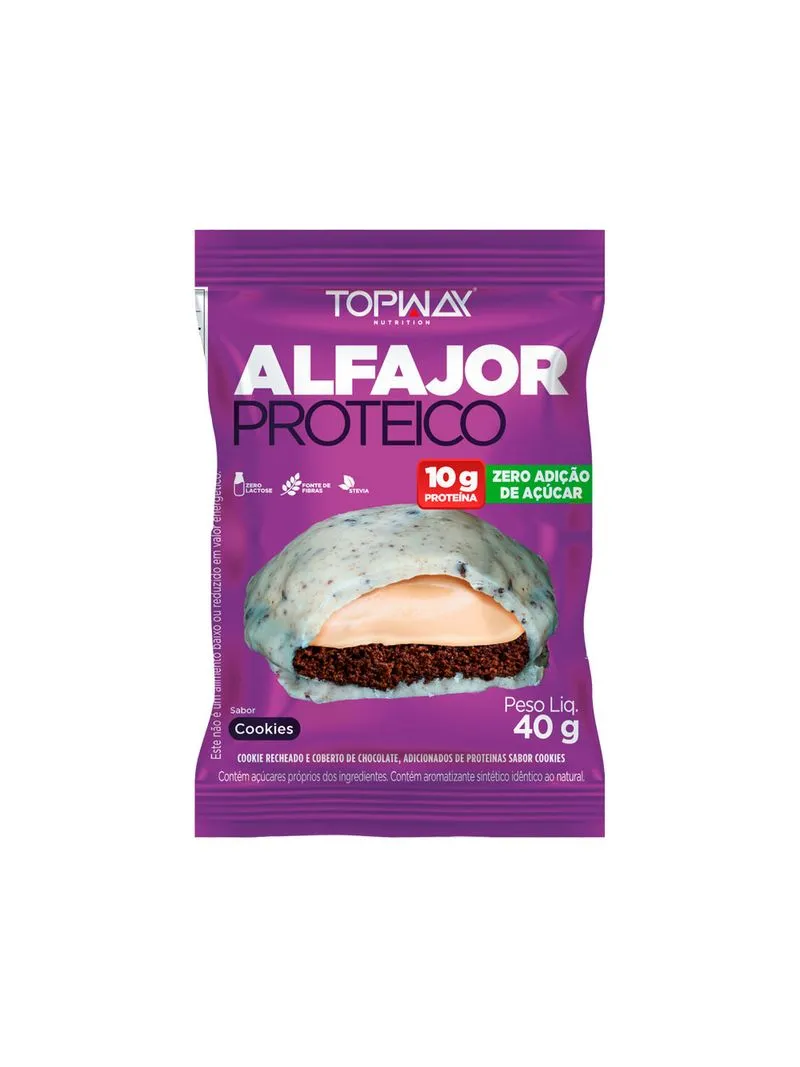 Alfajor Proteico Topway 40G Cookies