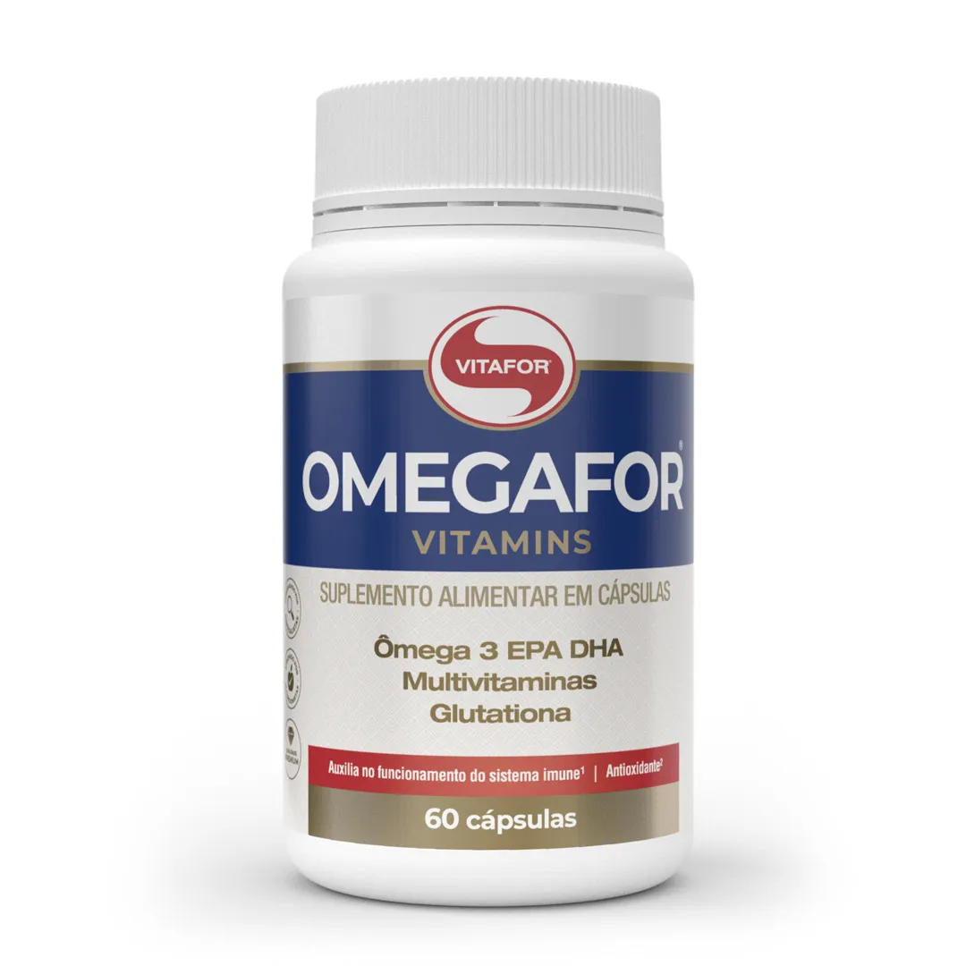 Omegafor Vitamins - 60 Cápsulas - Vitafor