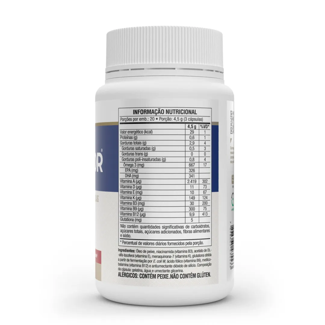 Omegafor Vitamins - 60 Cápsulas - Vitafor - Imagem 3