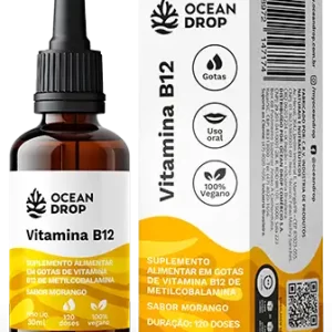 Vitamina B12 Gotas 30Ml - Ocean Drop