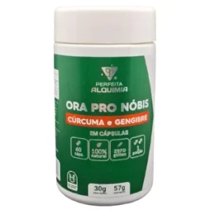 Ora Pro Nobis C/ Curcuma E Gengibre 60Cap- Perfeita Alquimia