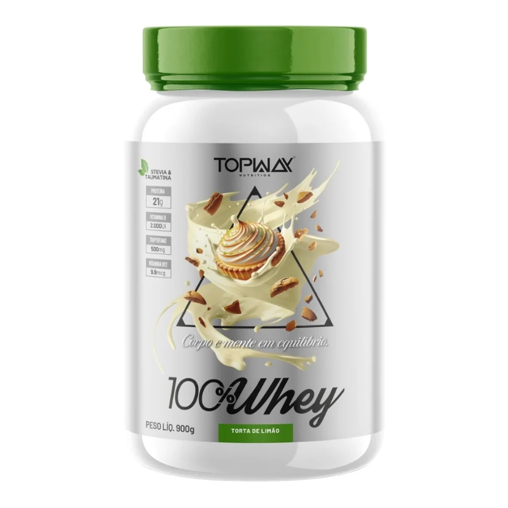 Whey Protein 100% 900G Torta De Limao - Topway