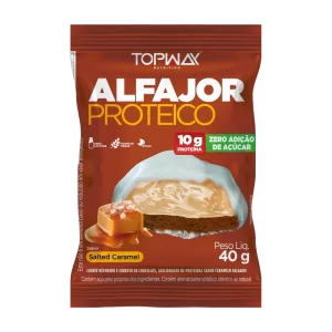 Alfajor Proteico Topway 40G Salted Caramel