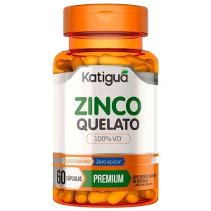 Zinco Quelato 60 Caps - Katigua