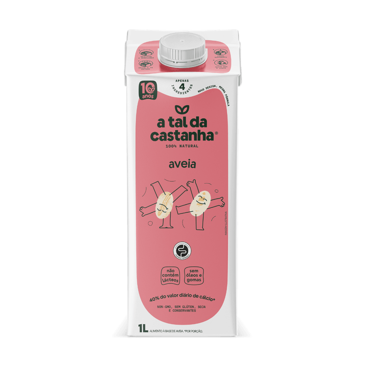 Alimento De Aveia 1L - A Tal Da Castanha