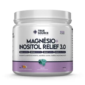Magnésio Inositol 3.0 True Source Lavanda , Camomila E Laranja - 350Gramas