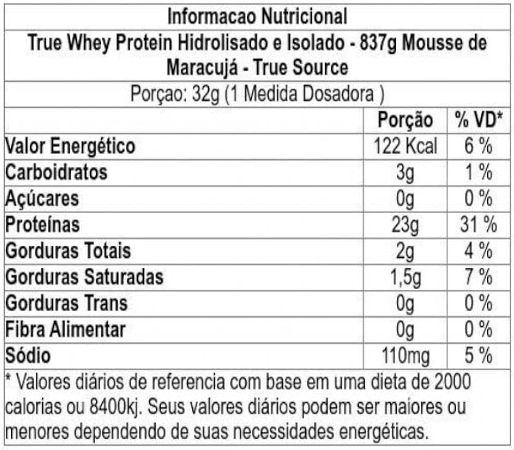 Proteína Mousse De Maracujá 837G - True Whey - Imagem 3