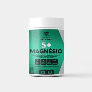 5+ Magnesio 60Caps 500Mg - Perfeita Alquimia
